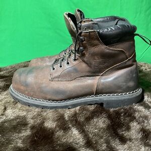 Red Wing 4433 Supersole steel toe work boots sz 12 (JUGXKR)